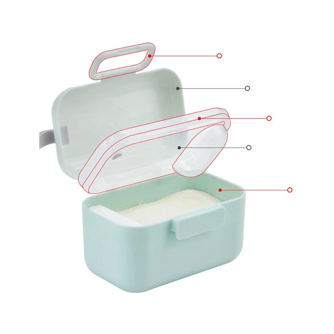 Creations Baby Milk Formula Dispenser Airtight Lid Candy Fruit Container BPA Free 400ml