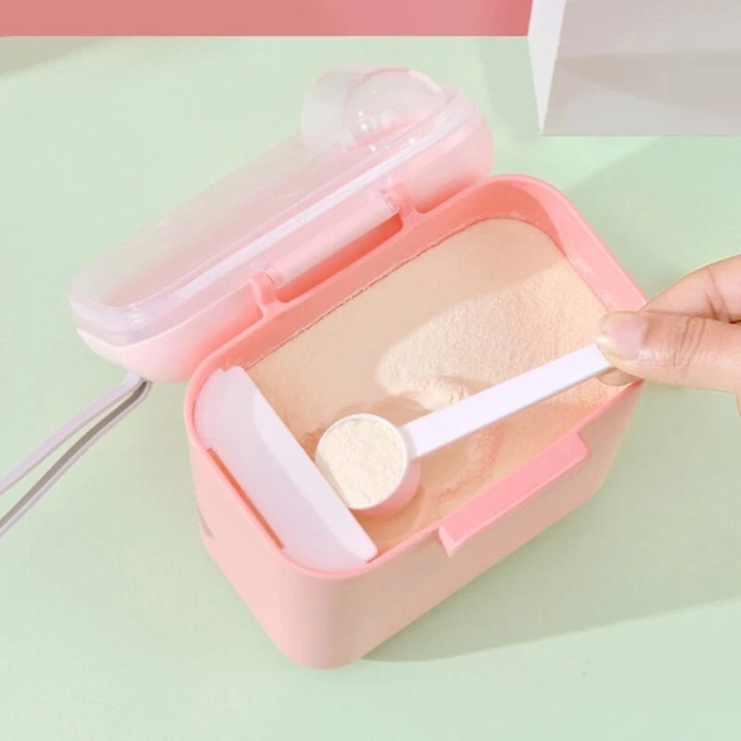 Creations Baby Milk Formula Dispenser Airtight Lid Candy Fruit Container BPA Free 400ml