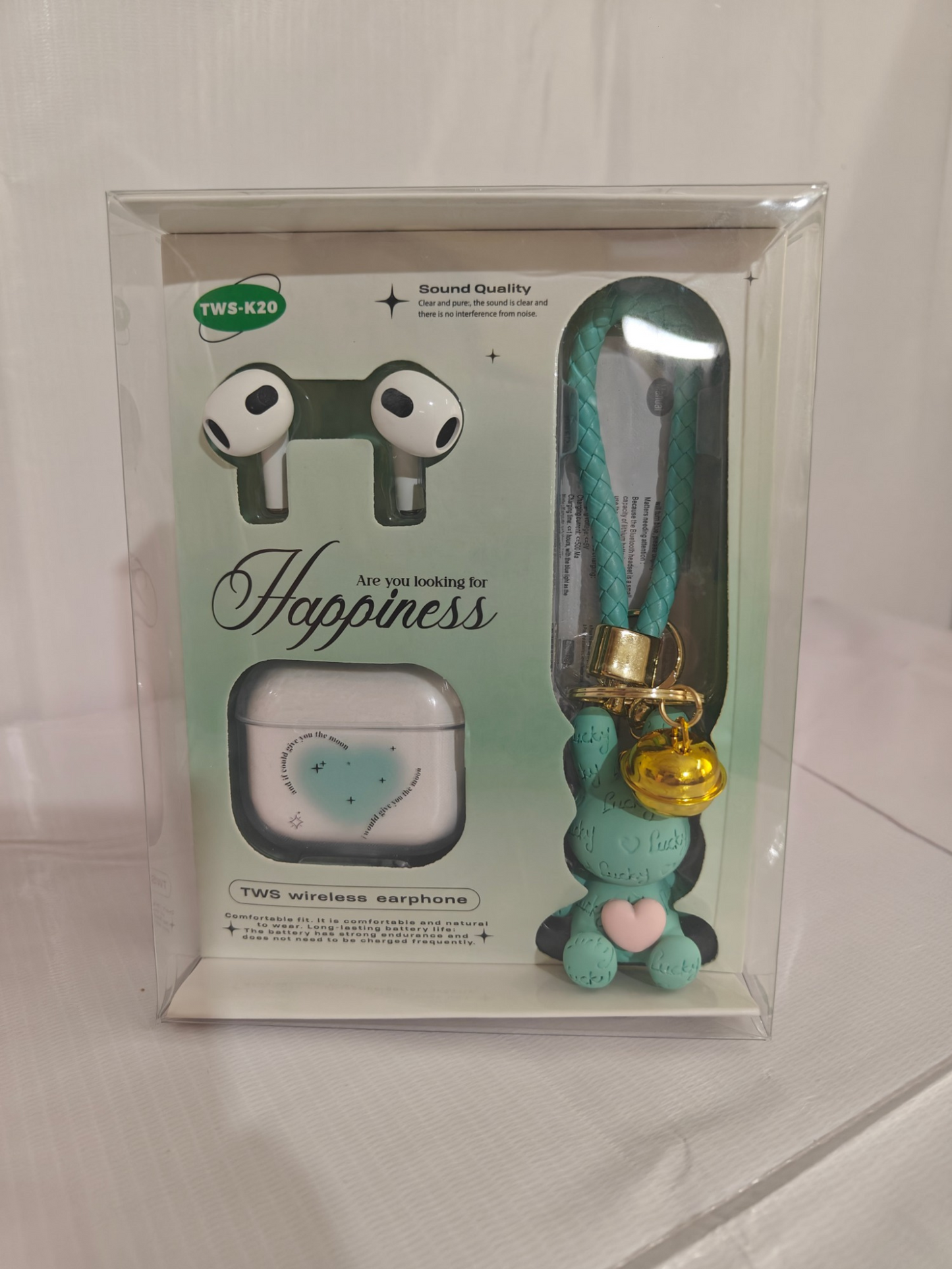 Bluetooth Wireless Earphones Sports Noise Reduction