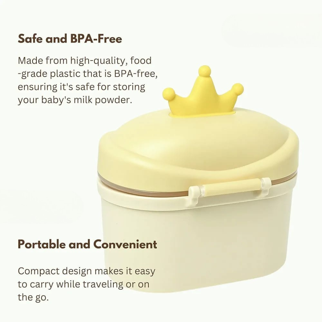 Milk container for kids | container for baby Milk Powder | Container Box with Spoon milk container for kids | container for milk carry | baby milk containers