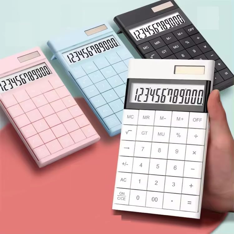 Calculator for Students Office Accounting Calculator 12 Digit Number Tablet Buttons New Stationery Products