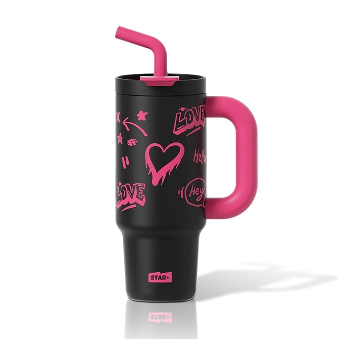 Black Pink Tumbler (1000ml)