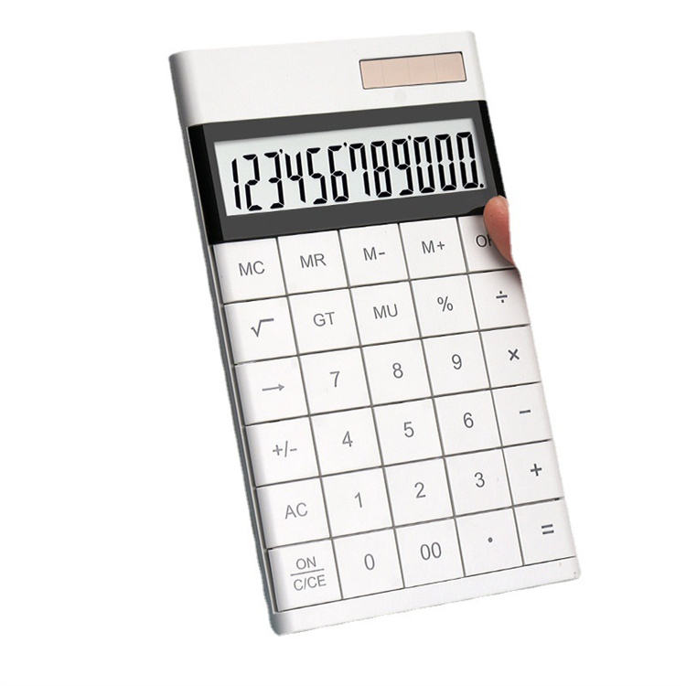 Calculator for Students Office Accounting Calculator 12 Digit Number Tablet Buttons New Stationery Products