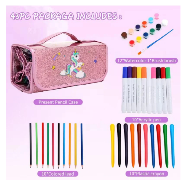 Sparkle & Organize with the Pink Glitter Travel Organizer!
