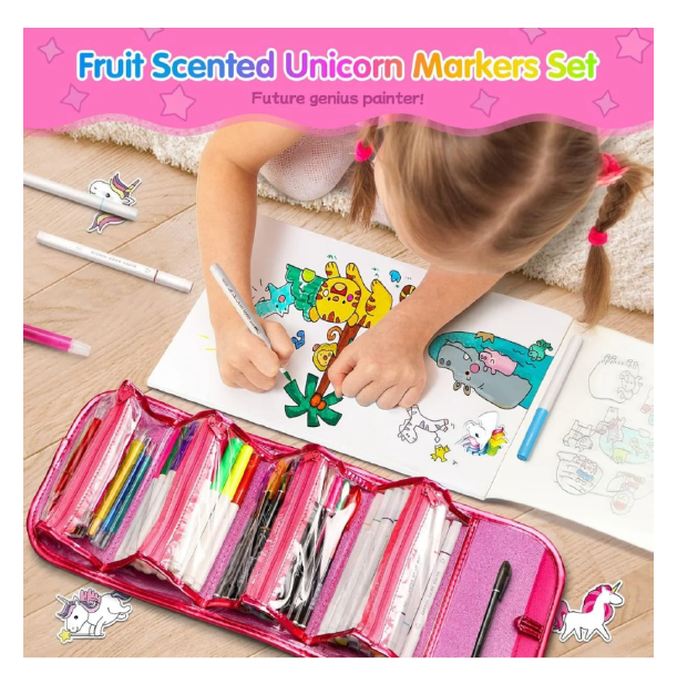 Sparkle & Organize with the Pink Glitter Travel Organizer!