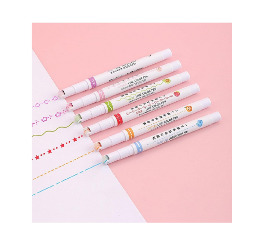 Unleash Creativity with Multicolor Linear Roller Pens!