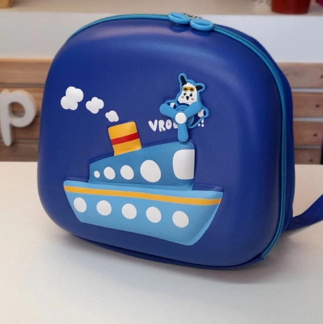 Small Toddler Ship Bag - Nautical Adventure Backpack