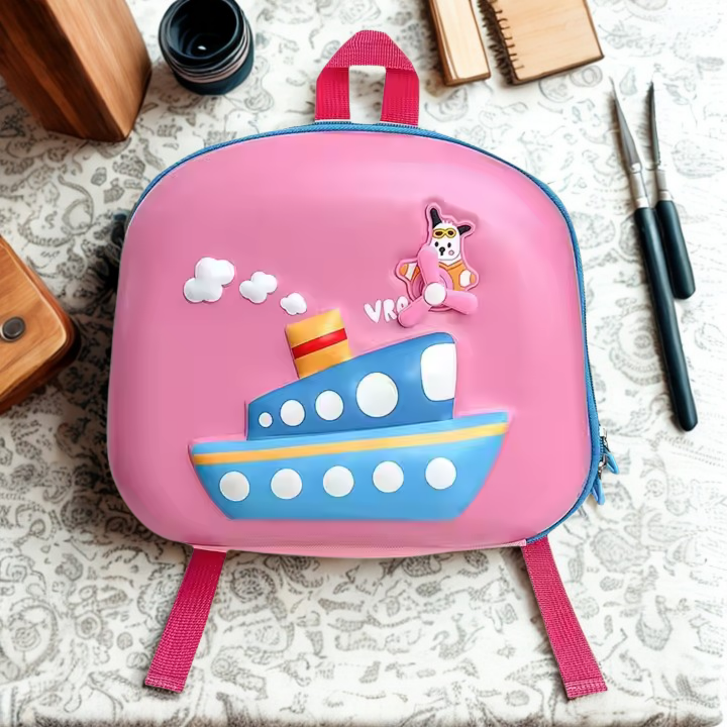 Small Toddler Ship Bag - Nautical Adventure Backpack