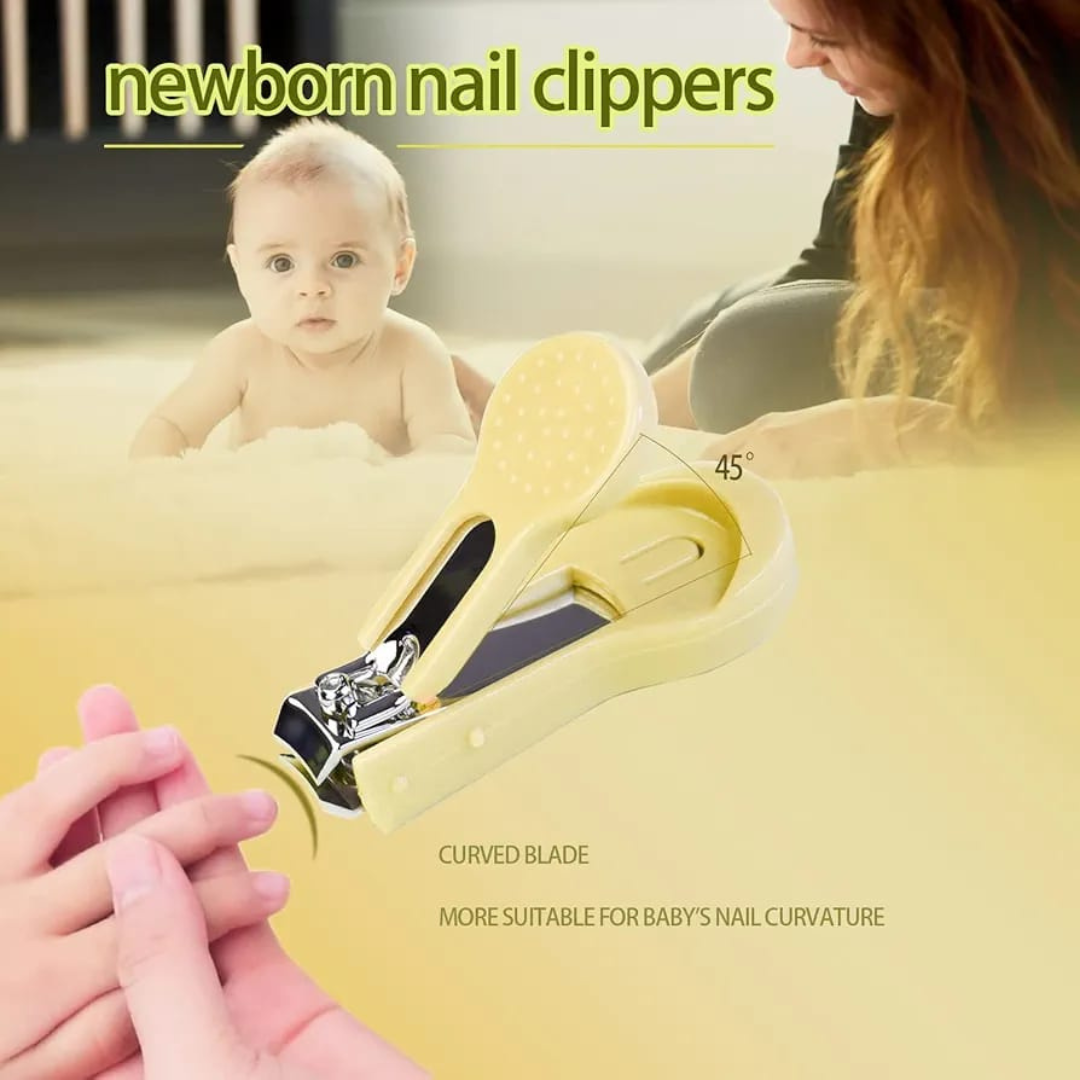 9 in 1 Baby Grooming Kit for Delicate Baby Scalp and Tiny Nails |Travel Friendly Zip case | Infant Nail Clipper |New Born Nasal Aspirator| Combs| Thermometer | Brush