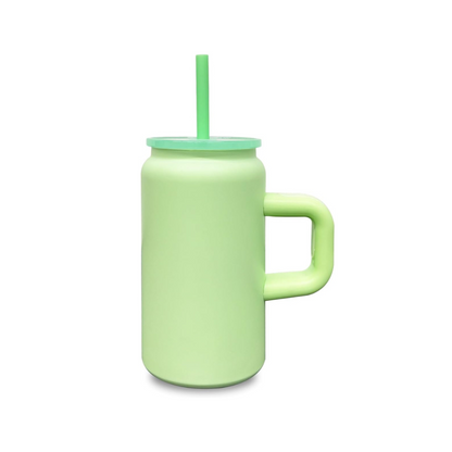 Tumbler with Handle and Straw for Kids, Stainless Steel Sublimation Tumblers Bulk with Lids, Vacuum Insulated