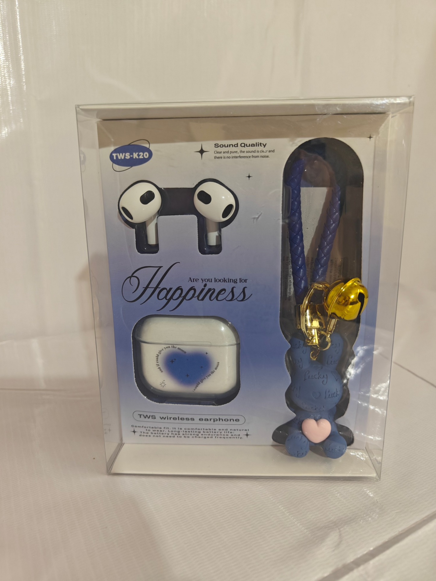 Bluetooth Wireless Earphones Sports Noise Reduction