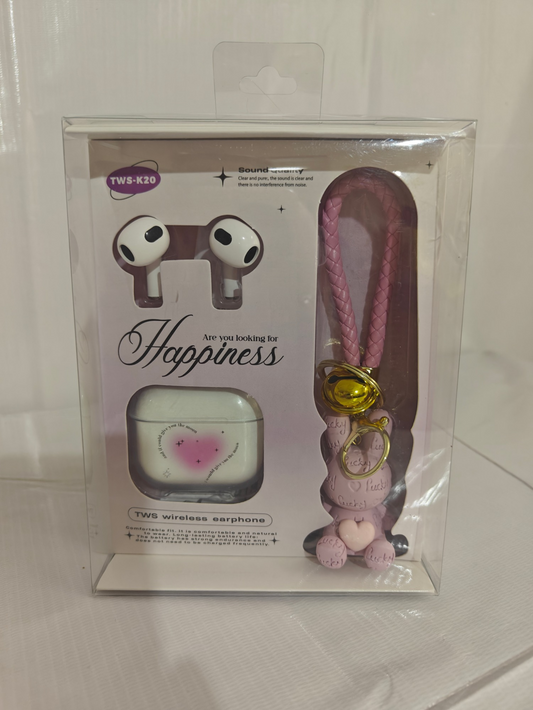 Bluetooth Wireless Earphones Sports Noise Reduction