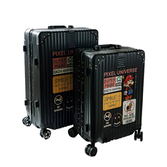 Digital Print Suitcase (Set of 2) (20 & 24 inches)