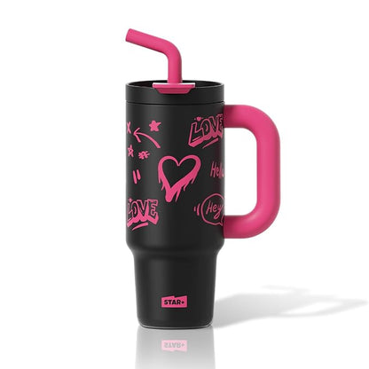 Black Pink Tumbler (1000ml)