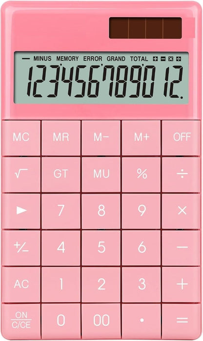 Calculator for Students Office Accounting Calculator 12 Digit Number Tablet Buttons New Stationery Products