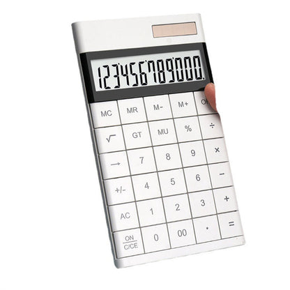 Calculator for Students Office Accounting Calculator 12 Digit Number Tablet Buttons New Stationery Products