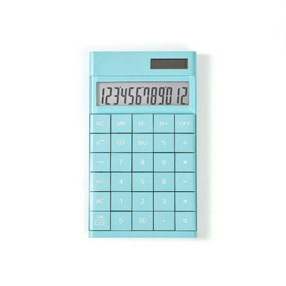 Calculator for Students Office Accounting Calculator 12 Digit Number Tablet Buttons New Stationery Products
