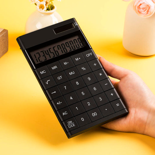 Calculator for Students Office Accounting Calculator 12 Digit Number Tablet Buttons New Stationery Products