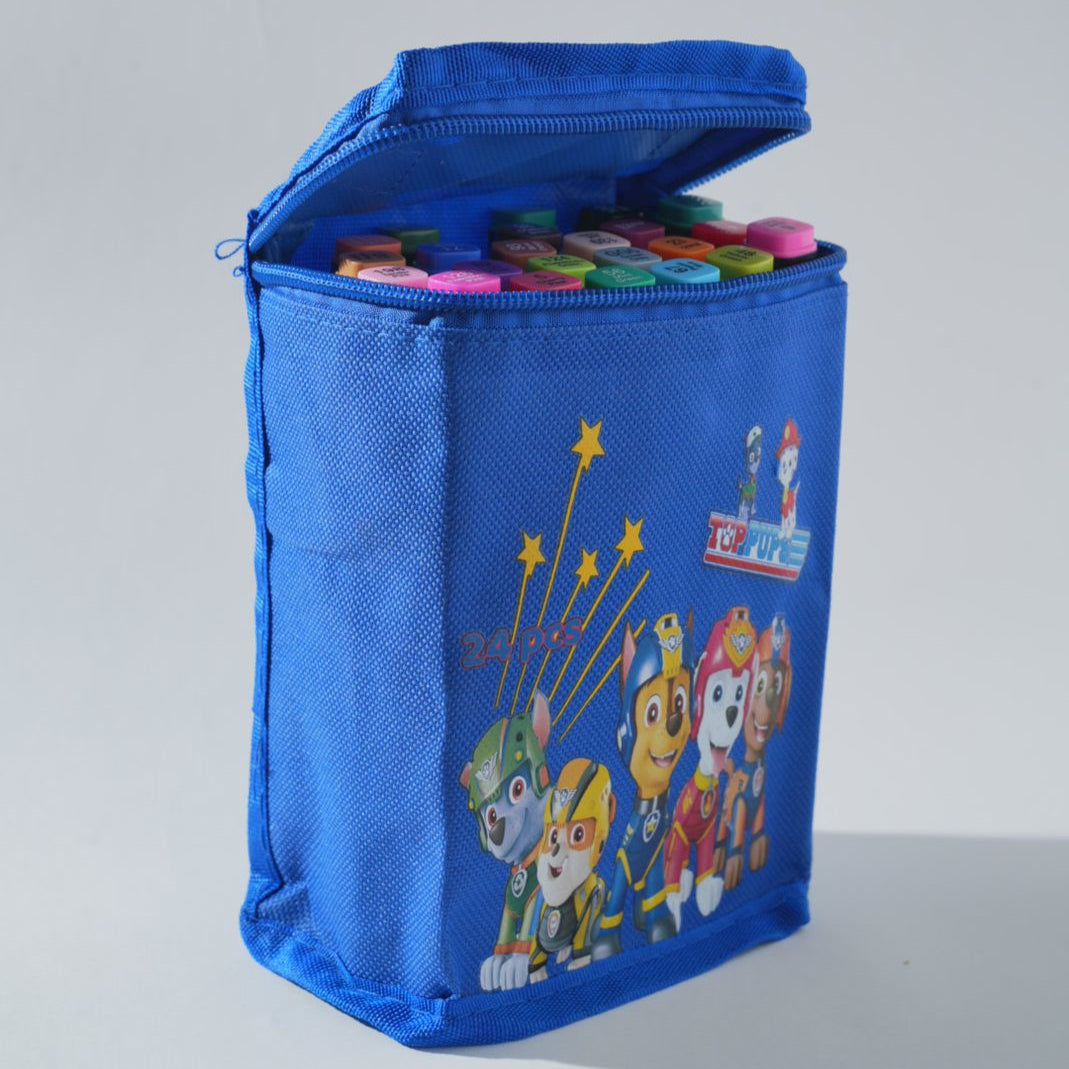 Kids Activity Case with Art Supplies