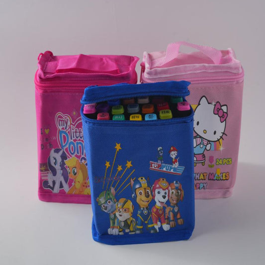 Kids Activity Case with Art Supplies