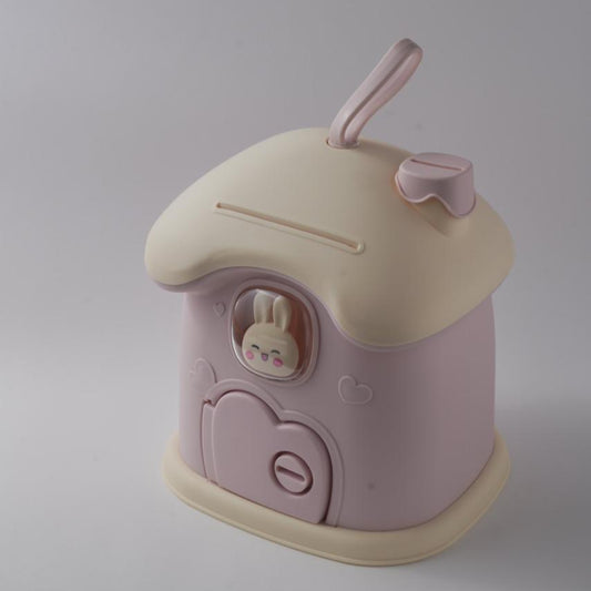 Bunny House Coin Bank - Lilac