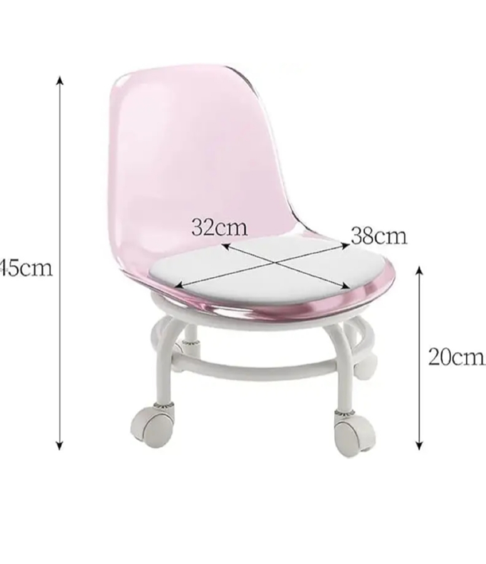 Soft Seat Rolling Chair for Kids