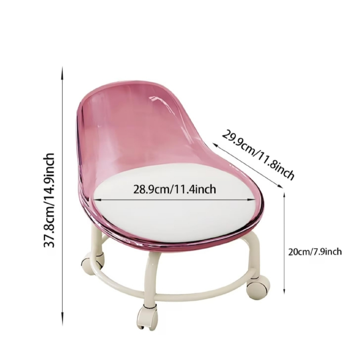 Soft Seat Rolling Chair for Kids