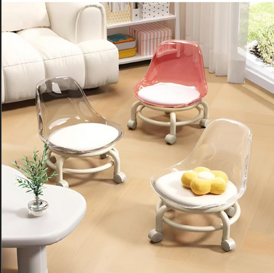 Soft Seat Rolling Chair for Kids