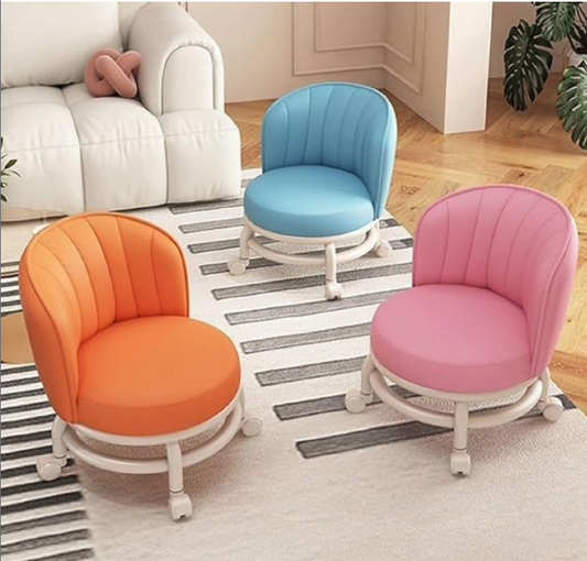 Spin, Giggle, and Sit in Style with the Fun Rolling Chair!