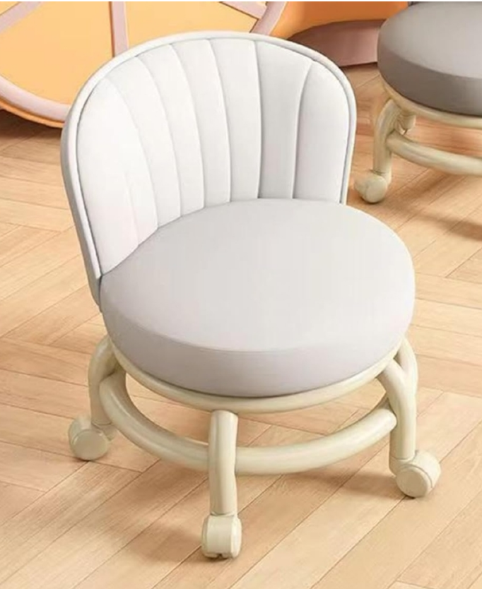 Spin & Giggle: Kids Rolling Chair with Soft Seat