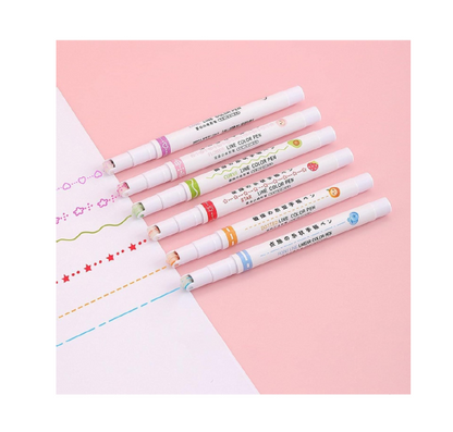 Unleash Creativity with Multicolor Linear Roller Pens!