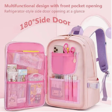 Pink Backpack - Tons of Pockets!