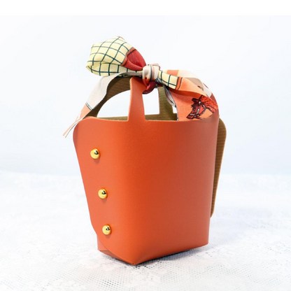 Mini Hermes-Inspired Open Bag – Chic Carryall for Little Trendsetters