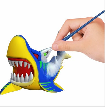 Dive into Creativity: Exciting Sharks Painting Kit for Kids!
