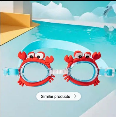 Dive into Fun: Premium Blue Swimming Goggles for Kids