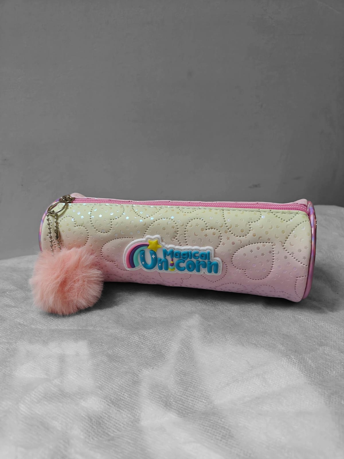 Unicorn Glitter Pencil Case – Cute Design, 3 Colors Available