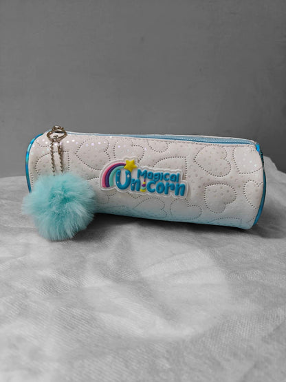 Unicorn Glitter Pencil Case – Cute Design, 3 Colors Available