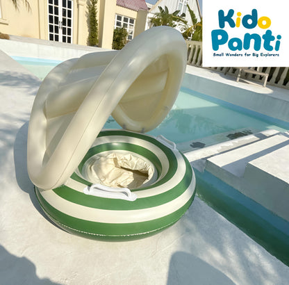 Sunny Fun, Maximum Protection: Baby Tube with Shade for Safe Water Play!
