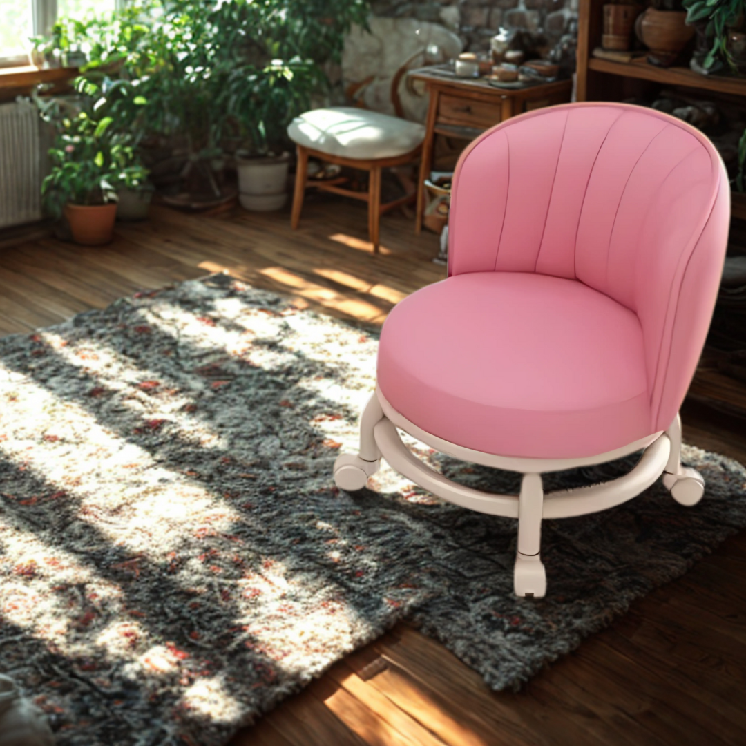 Spin, Giggle, and Sit in Style with the Fun Rolling Chair!